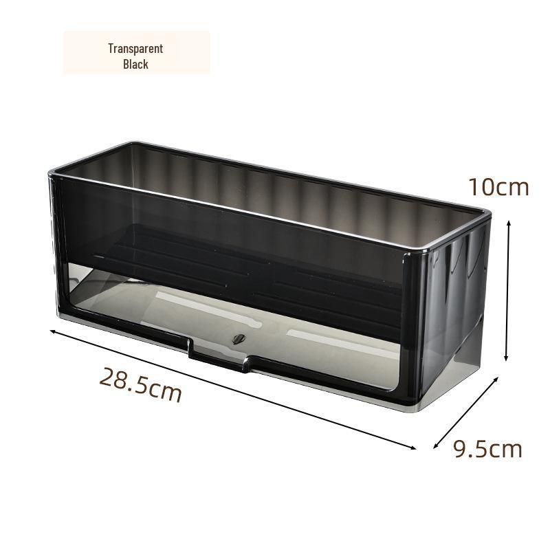 Kitchen Sink Organizer: No-Install Storage Rack for Draining, Rag Holder, and Cleaning Supplies