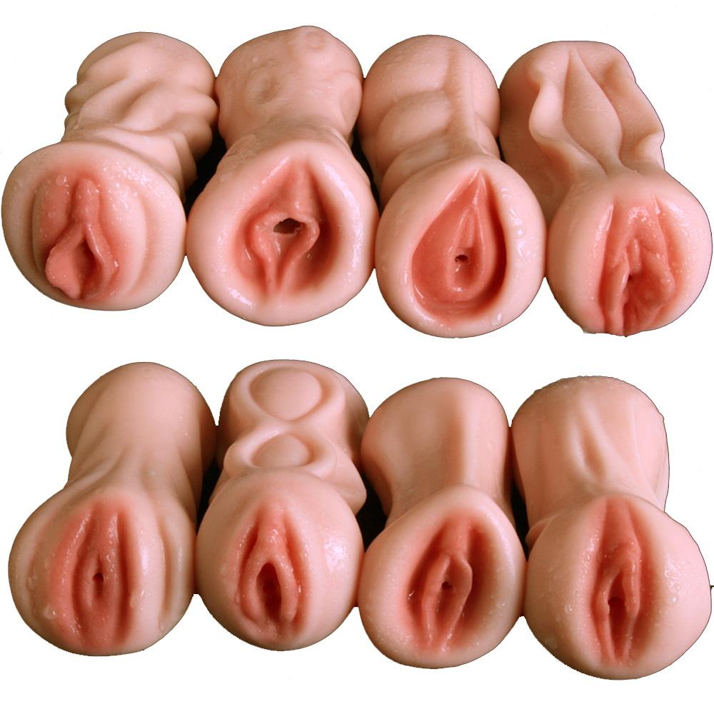 Sex Toys Silicone Artificial Vagina for Men Male Masturbator Cup Real Soft Vagina