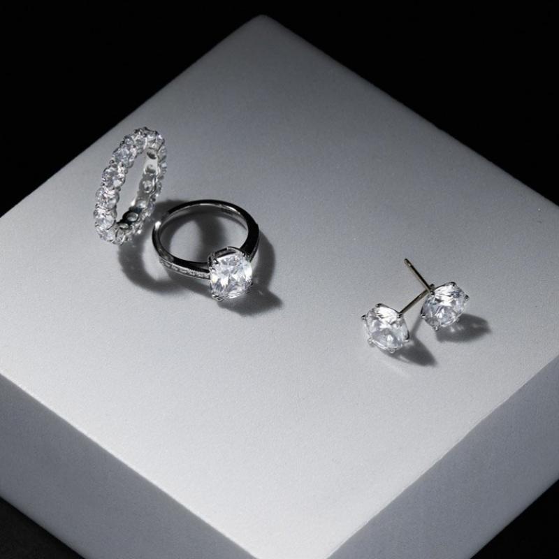 Tani By mineTani Round Cut Eternity Ring Ms3r204n