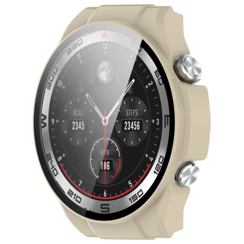 Screen Protectors Case for Watch Waterproof Full Coverage PC Bumper Protective Cover Antiscratch