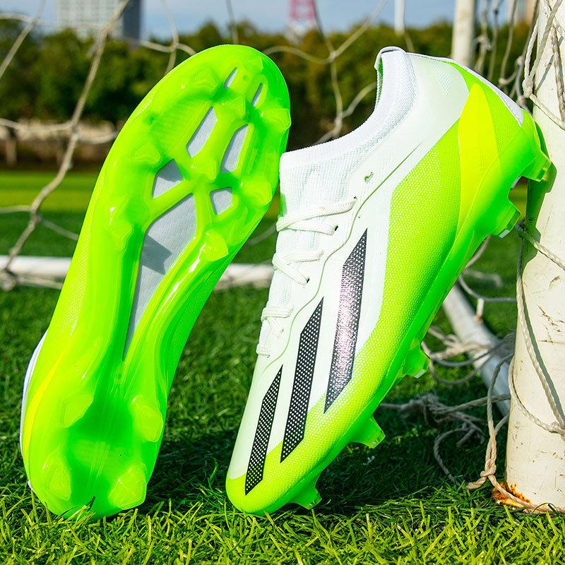 European Cup 2025 football shoes men's low-top students grass game training AG long nails TF broken nails sports shoes