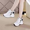 Fashion Color Blocked Interior Height Increasing Sports Women's Shoes 2025 Fashionable Thick Soled Casual Versatile Slimming Vulcanized
