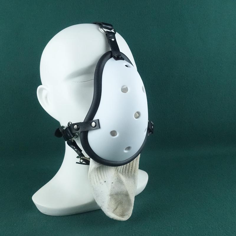 Alternative Male Slave Training: Sensual Silk Stocking Harness with Mask Cover