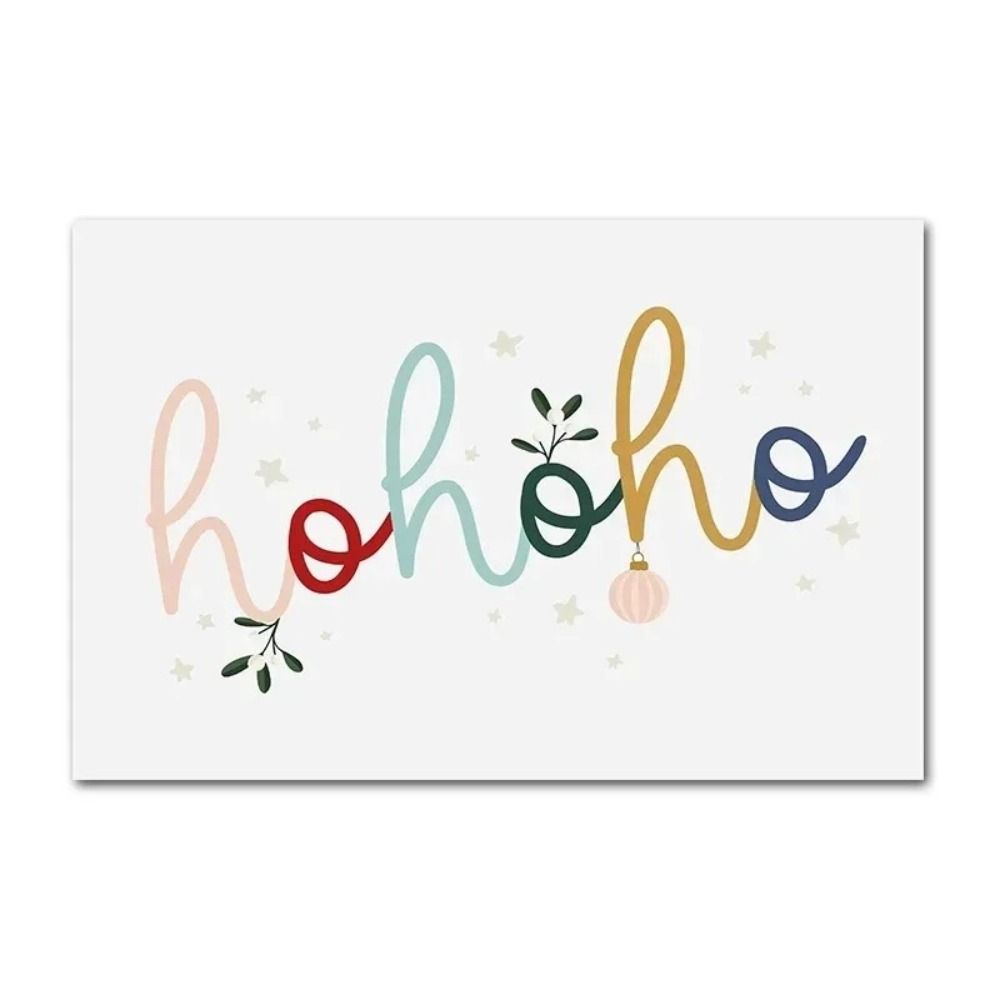 Vintage Christmas Metal Wall Decoration, Holiday Sticker Sign