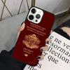 Phone Case For Apple iPhone 17 Air 16 15 12 13 11 14 Pro Max 6S Plus 12mini 13mini Bulgaria Flag Passport Map