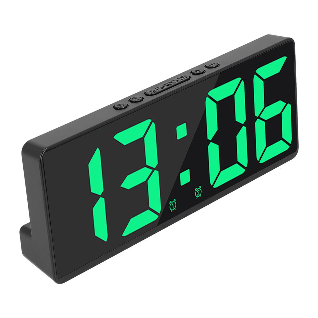 Voice Activated LED Digital Clock with Temperature and Electronic Watch