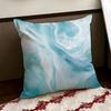 Icy Ice Blue Fluid Flame Cushion Cover Reversible Soft Durable Pillow Cover Home  Car MultiScene Use for Daily Comfort