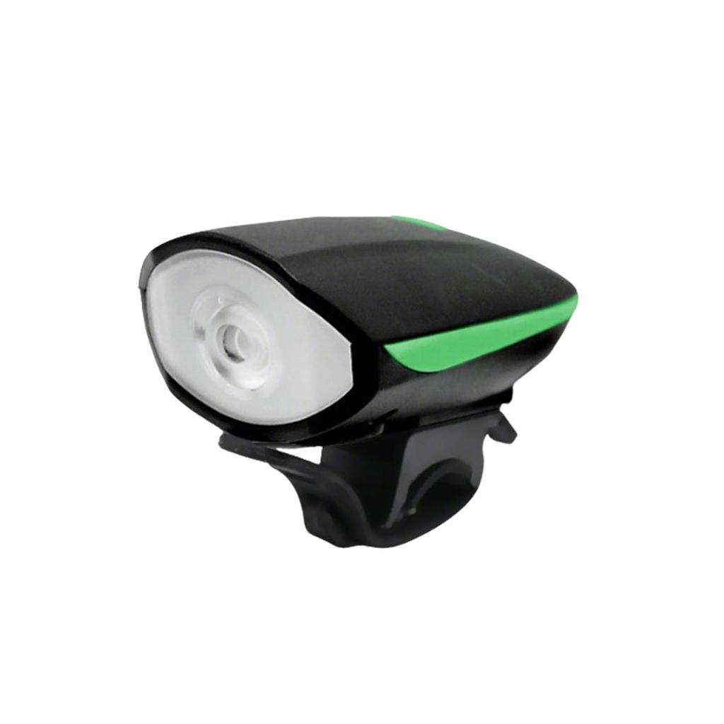 Rechargeable Bike Light With Horn Set, Front Light With Bell For Kids And Scooters, 2 Sound Modes And 3 Lighting Modes