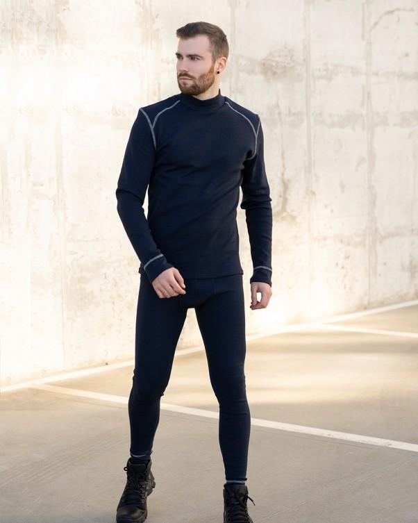 

Комплект термобілизни із декоративними швами ISSA Plus XXL синій