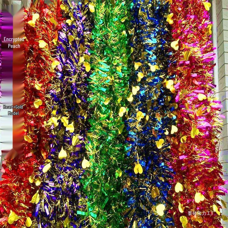Festive Tinsel Garland for Weddings, Parties & Events: Ideal for Birthdays, Christmas, & Special Occasions
