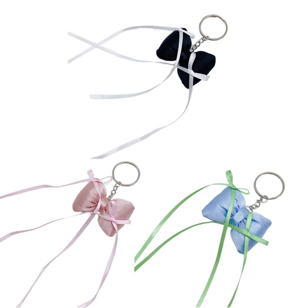 Stylish Bowknot Phone Pendant Bowknot Bag Pendant Convenient Phone Lanyard Practical Phone Jewelry for Any Occasion