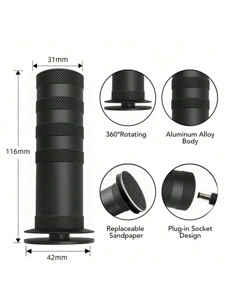 Electric foot grinder, new pedicure plug, automatically removes dead skin, removes calluses from the feet, with 60 grinding disc
