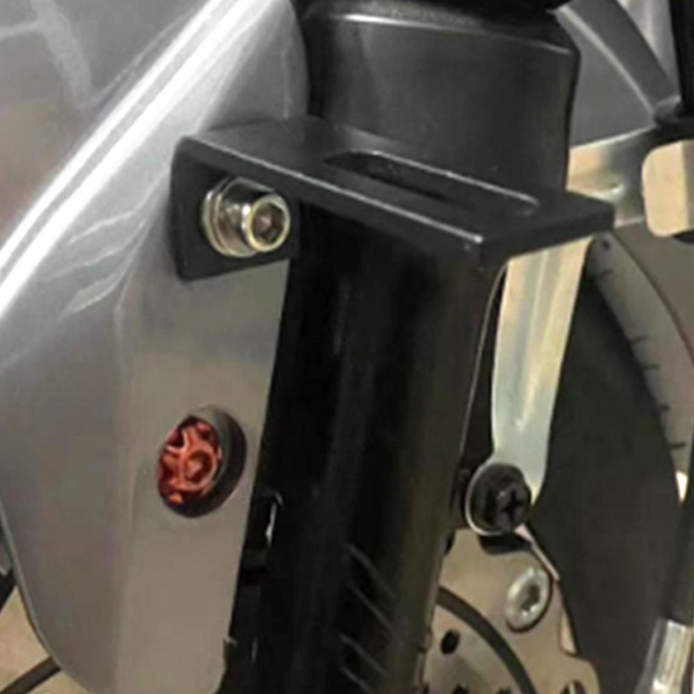 L Type Universal Motorcycle Electric Vehicle Mudguard Mounting Bracket Spotlight Signal Lamp Bracket Fixed Bracket Mount
