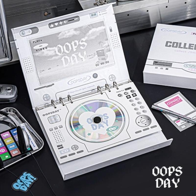 New Arrival Vintage DVD Photo Album Large Capacity Collection Book 3 Inch Kpop Idol Photocard Binder Shiny Card Holder Wholesale