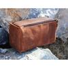 Buffalo Leather Toiletry Bag Groomsmen Gifts For Him Dopp Kit Leather Shaving Bag Wedding Anniversary Gift Mother's Day Gift