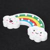 Lovely Rainbow Cloud Shape LED Night Light Lamp for Bedroom Lighting Decoration