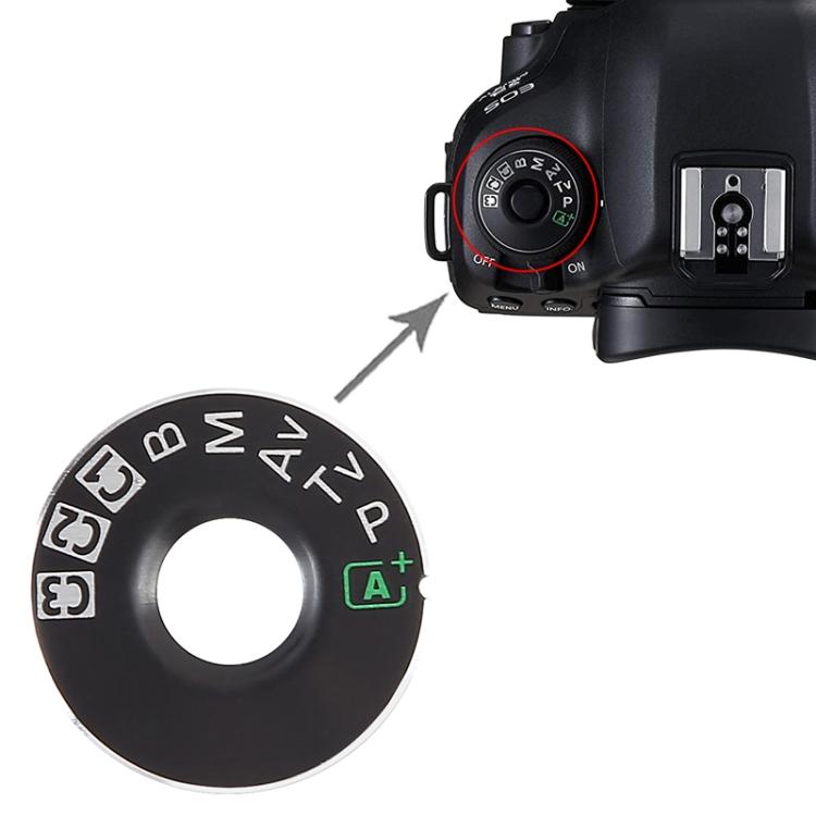 För Canon EOS 5D Mark III OEM Lägesratt Järnplatta