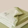 1pc Unprinted Cotton Quilt  Cool Summer Air Conditioning  Solid Color  Skin Friendly  Washable  Lightweight