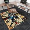 1pc My Hero Academia Chair Mat - Anime Cartoon Design, Office Desk Pad, Non-Slip Carpet for Home Decor, Gaming Room, Seasonal Gift.T036