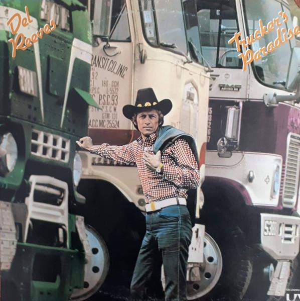 

LP Record DEL REEVES - Trucker s Paradise UALA044F United Artists 1973 US Folk Used