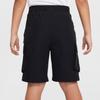 Nike Dri-Fit Casual Simple Quick-Dry Woven Shorts Kids Shorts Black HQ7816-010
