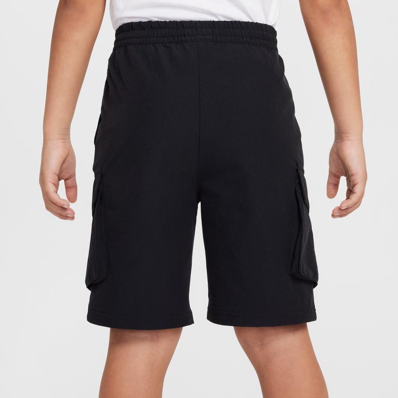 Nike Dri-Fit Casual Simple Quick-Dry Woven Shorts Kids Shorts Black HQ7816-010