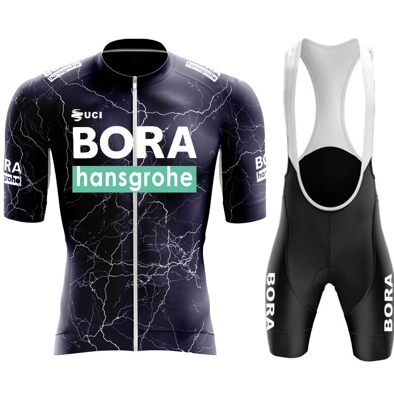 Mens Cycling Clothes Pants Man UCI BORA Men's Outfit Set 2026 Suit Summer Jersey Shorts Blouse Bike Mtb Uniforms Sportswear Pro