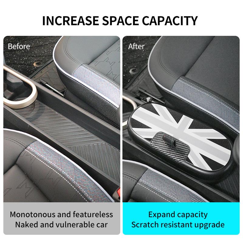Central Control Storage Box For BMW Mini Cooper E/SE J01 J05 Aceman 2024 2025 Central Armrest Storage Box Car Accessories