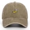 Adjustable Baseball Hat Banana Embroidered Sun Protection Hat Fashion Duck Tongue Hat  Outdoor