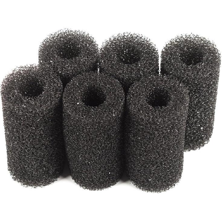 LTWHOME Small Pre Filter Fit for Danner Pondmaster 250-700 GPH Pumps - 12505(Pack of 6)