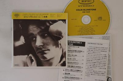 CD COLIN BLUNSTONE - One Year (Paper Sleeve) MHCP985 EPIC 2006 Japan Obi Rock Used