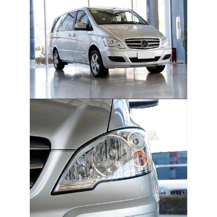 Per Mercedes Benz Viano Vito W639 12-15 2012 2013 2014 2015 Calotta Fari Anteriori Copri Lente Fari Auto Trasparente