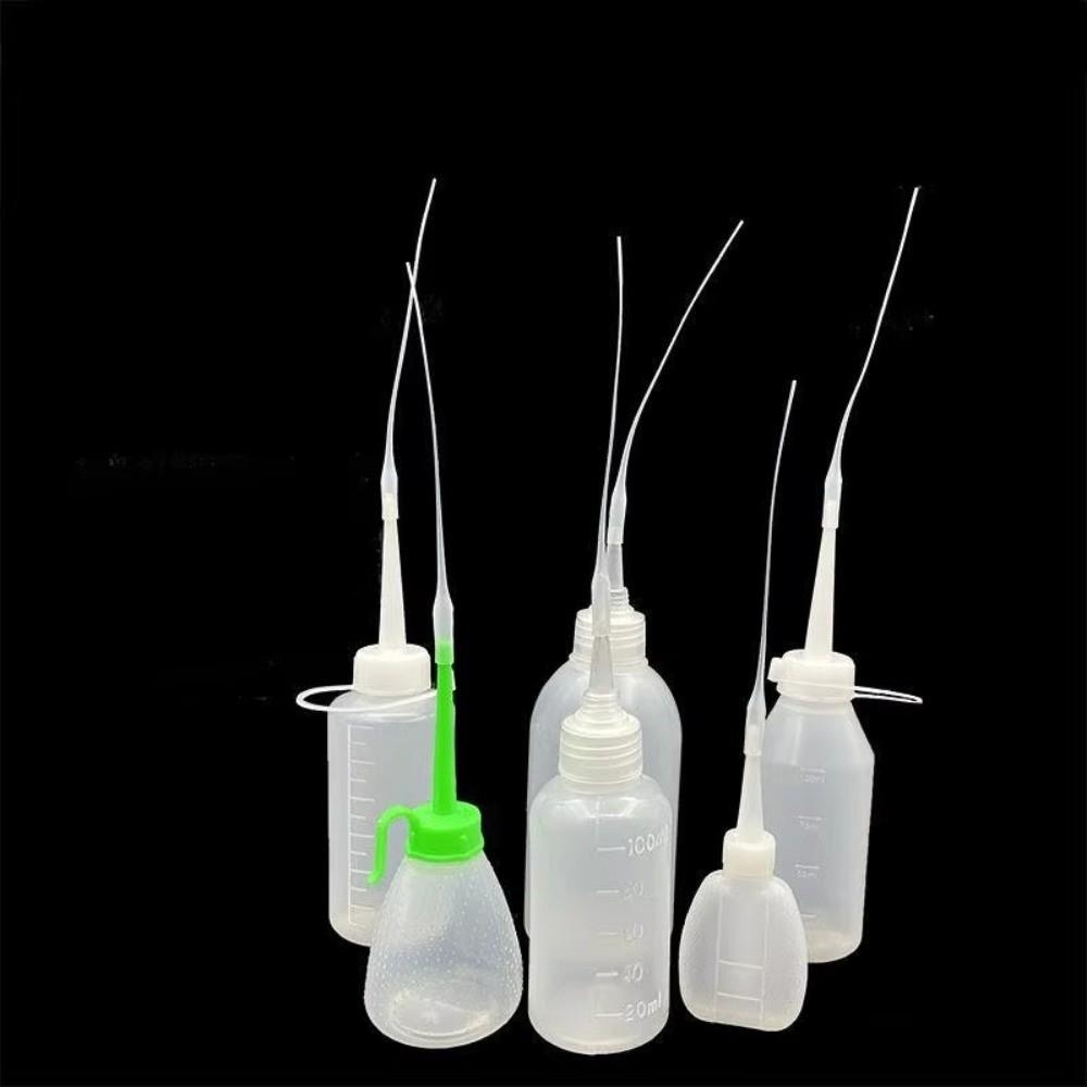 100Pcs Anti Glue Leakage Glue Extender Tips Plastic Micro-Tips Precision Applicator Dispensing Dropping Tube Nozzle