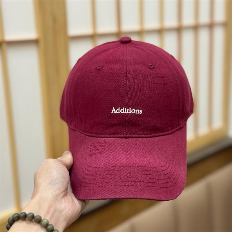 Spring And Summer Letter Embroidery Baseball Cap Children Washed Soft Top Cap Men'S Versatile Sunshade Sunscreen Cap