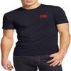 Mens T Shirts Casual FBI Embroidered Premium Cotton Comfortable Soft Short Sleeve T-Shirts
