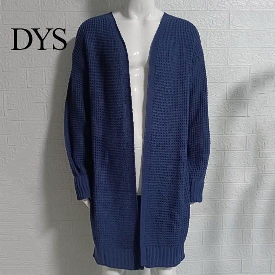 Men Winter Coat Sweater Cardigan Solid Color Long Sleeve Cold Proof Man Knitwear Autumn Loose Mid Length Streetwear