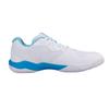 Li Ning Sound Wave 2 Ultra Light Sports Non-Slip Wear-Resistant Breathable Low-Top Badminton Shoes Unisex sneaker Danube-Blue AYTS016-10