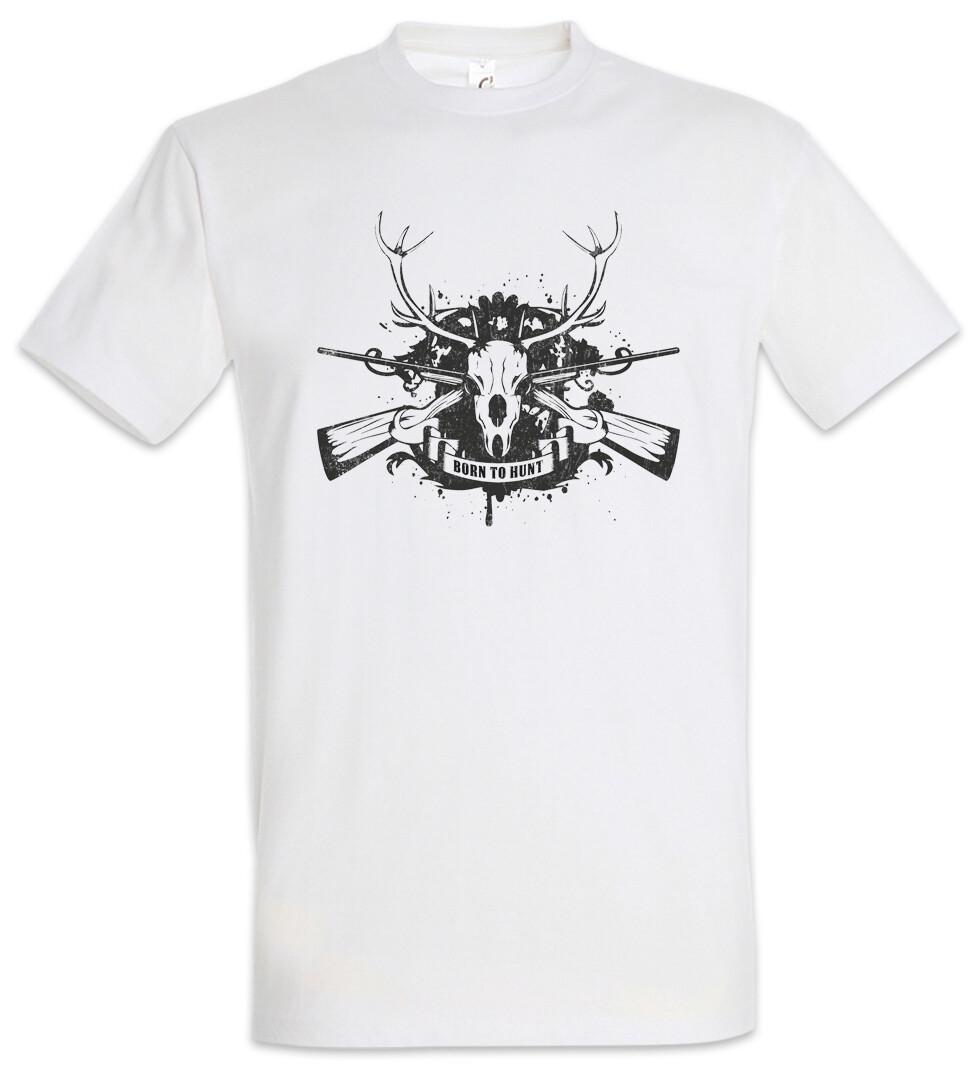 Born To Hunt Mens T-Shirt Mens Womens Tees Top Deer Deer Hunting Hunter Bear Antlers Deer Bear Fun Hunt 2XL