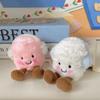 Kawaii Marshmallow Plush Toy Cute Pink Blue Marshmallow Stuffed Doll Couple Plushies Soft Birthday Gifts Girl Home Decor