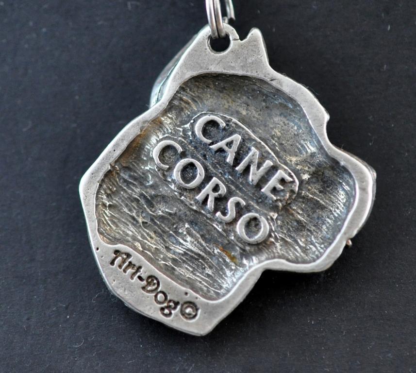 Cane Corso, Italian Cane Corso - Necklace with dog, silver-plated pendant for dog fan, unique jewelry by Art-Dog brand