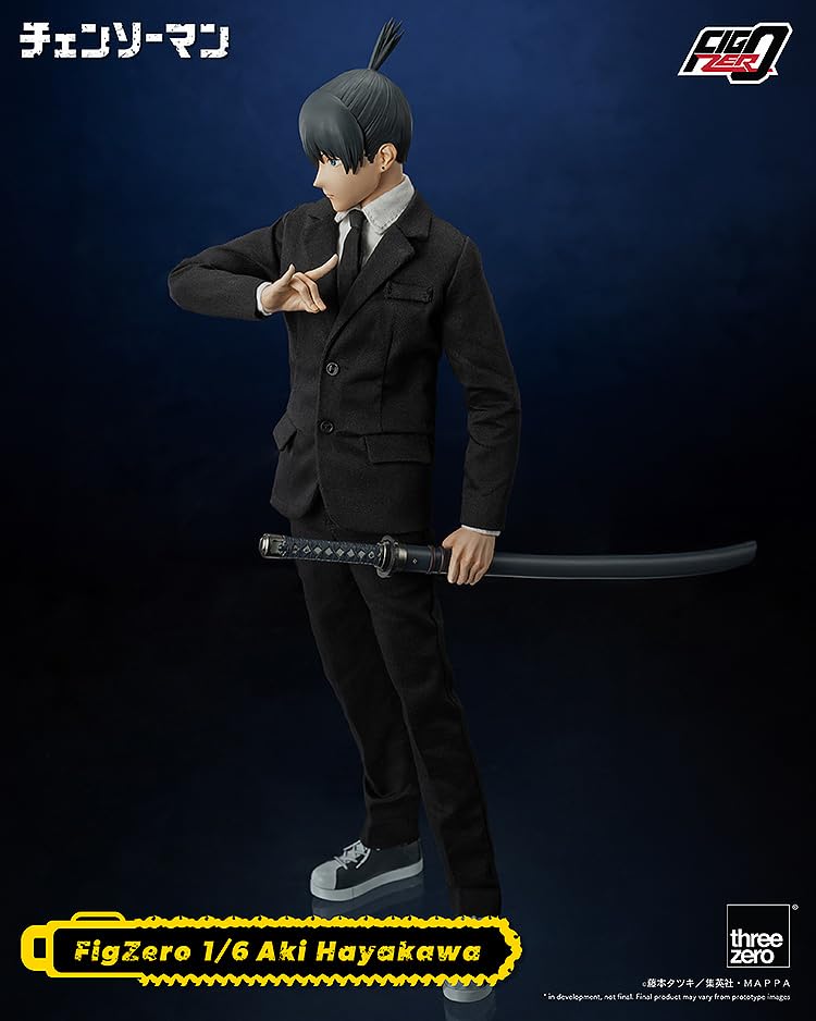 Figurka Zero Chainsaw Man Aki Hayakawa, malovaná pohyblivá figurka 1/6 1/6 ABS&PVC&POM