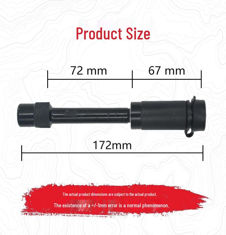 Universal Hitch Pin Trailer Receiver Lock with Anti-Corrosion Strap & 2 Keys for Anti-Theft Protection