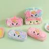 Furry Pencil Holder Adorable Cute Pencil Case Cartoon Stationery Bag Soft Plush Pencil Bag For Stationery Storage School