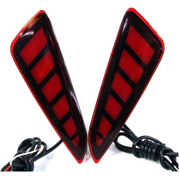 LED Rear Bumper Reflector Tail Light Fit for 2017-2022 Toyota C-HR CHR IZOA Fog Lights Brake Lights Turn Signal Light Accessories