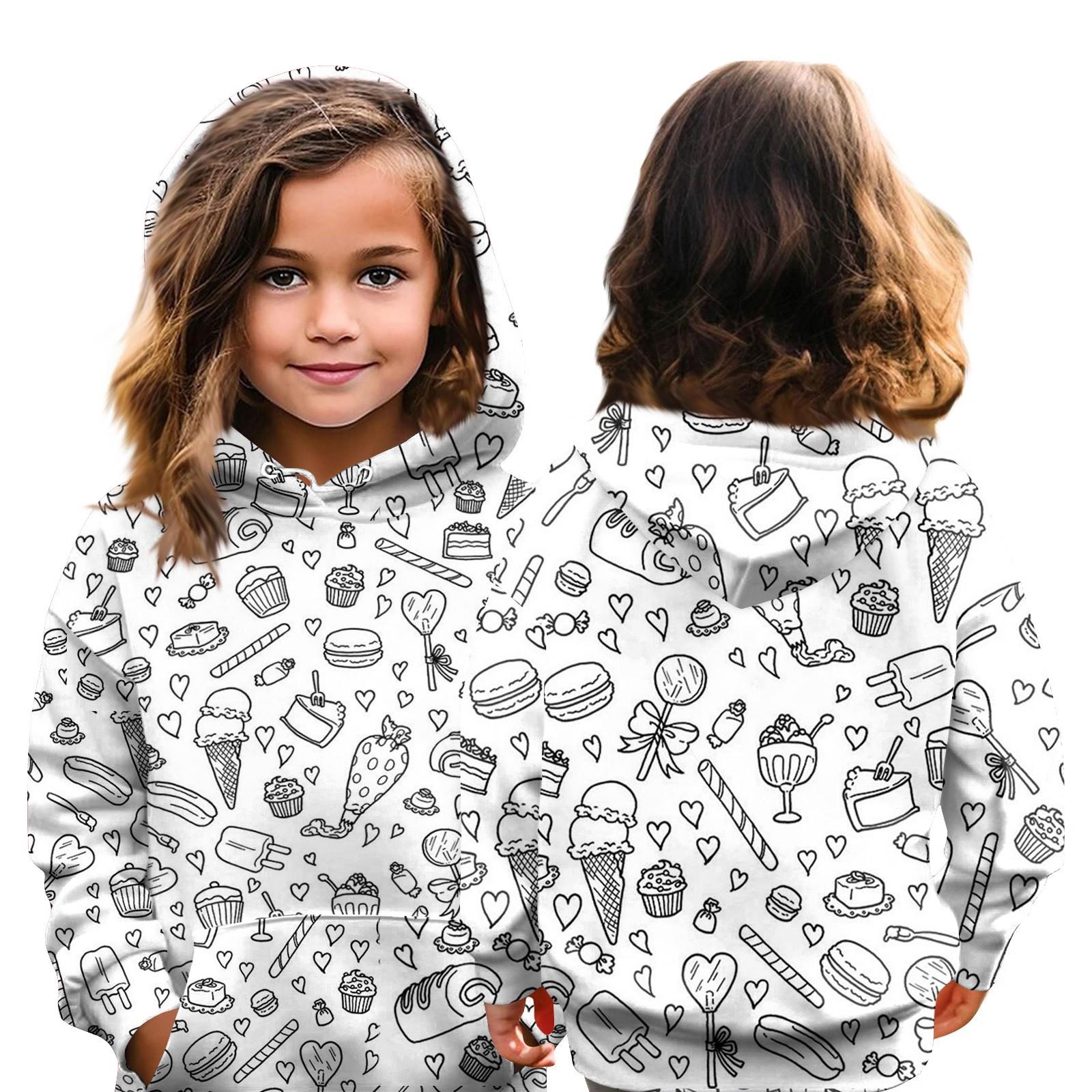 

Толстовки своими руками свободные рождественские принты спортивная рубашка с капюшоном модная спортивная рубашка 130