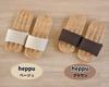 Large Bamboo Bark Made in Handwoven in Yamagata Naturally Recommended for Barefoot Natural For Men and Indoor Use Excellent Comfort [AI] [Heppu Brown]