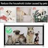 Pet Dog Fence Portable Breathable Isolation Safety Net Household Punch-free Dog Door Protective Isolation Baby Hook Baby Fence