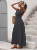 European & American Style Polka Dot Sleeveless Backless Long Dress (2026 New Summer Collection)