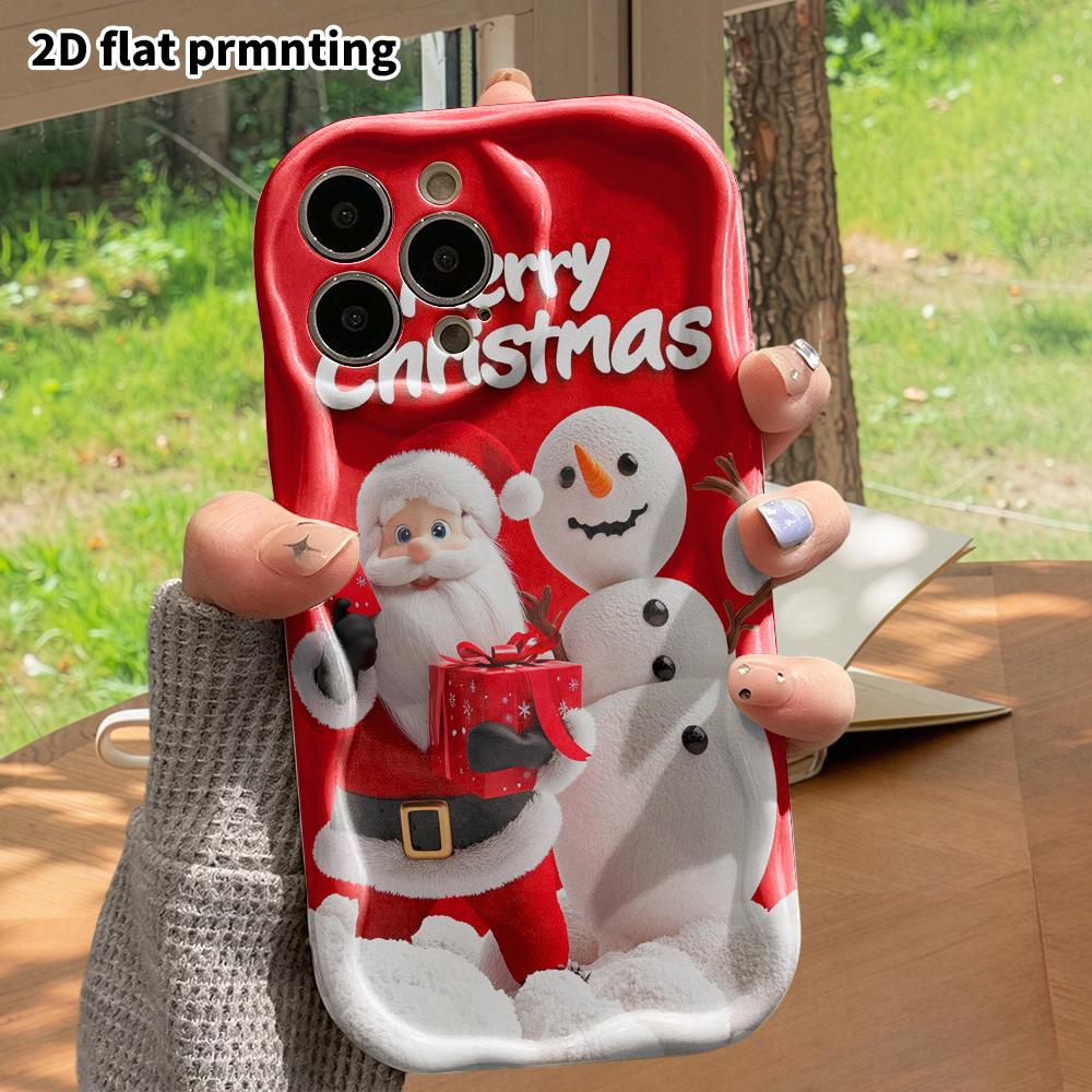 Phone Case: 2D Flat Design, Suitable for iPhone 18, 17, 16, 15, 14, 13, 12 Pro Protection, Phone Decoration, Cartoon Poster, Halloween and Christmas G