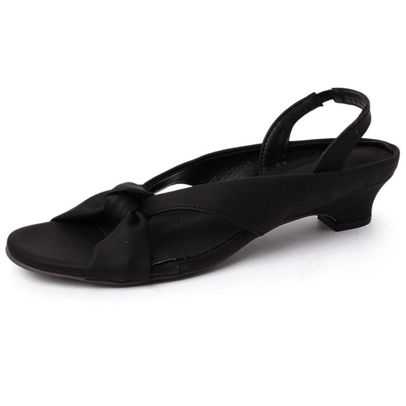 Retro Style Wedges Heel Women Sandals Fashion Slip On Open Toe Shoes Eelgant Dress Gladiator Sandalias Shoes